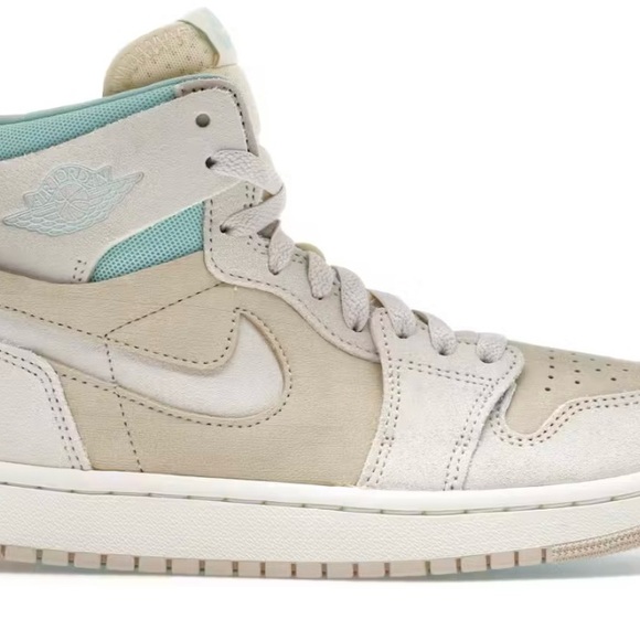 Jordan Women's Sneakers - Cream and Mint “coconut milk/dew” - Picture 5 of 5